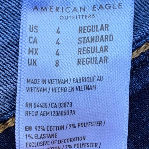 American Eagle Outfitters Super Stretch Hi-Rise Jegging Jeans Sz4 - Picture 15 of 16